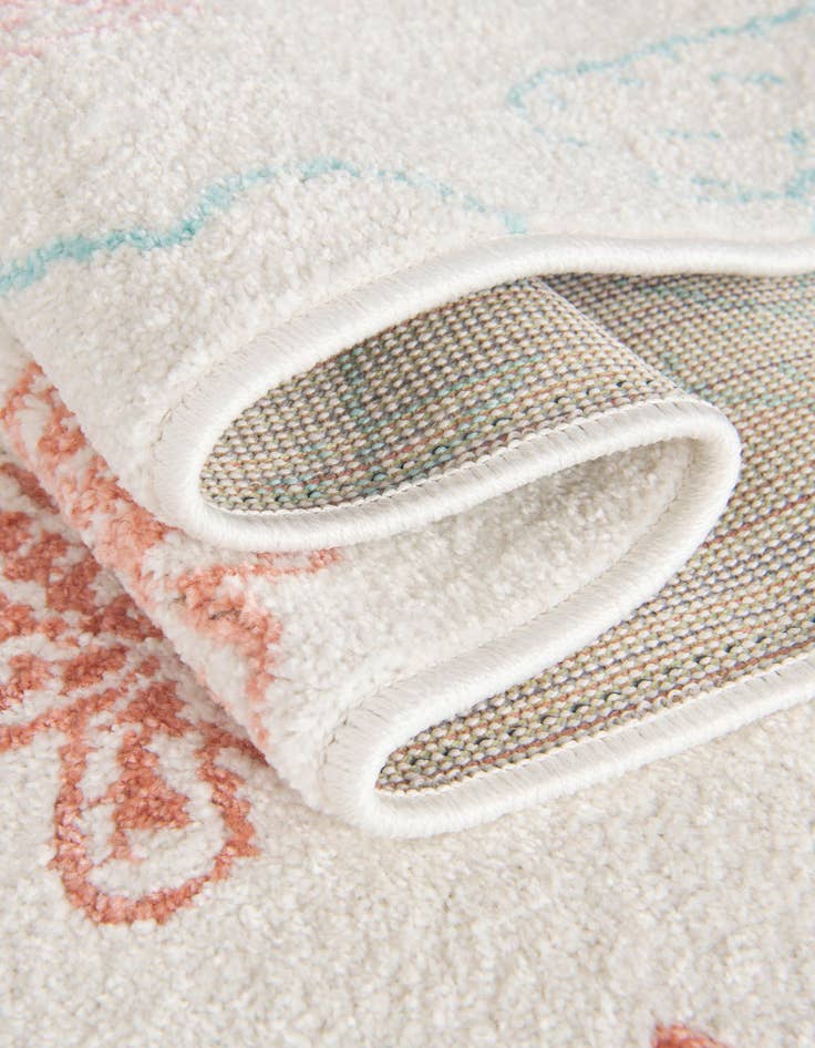 Detail image of  3' 11 x 5' 11 Dinosaur Whimsy Kids Rug