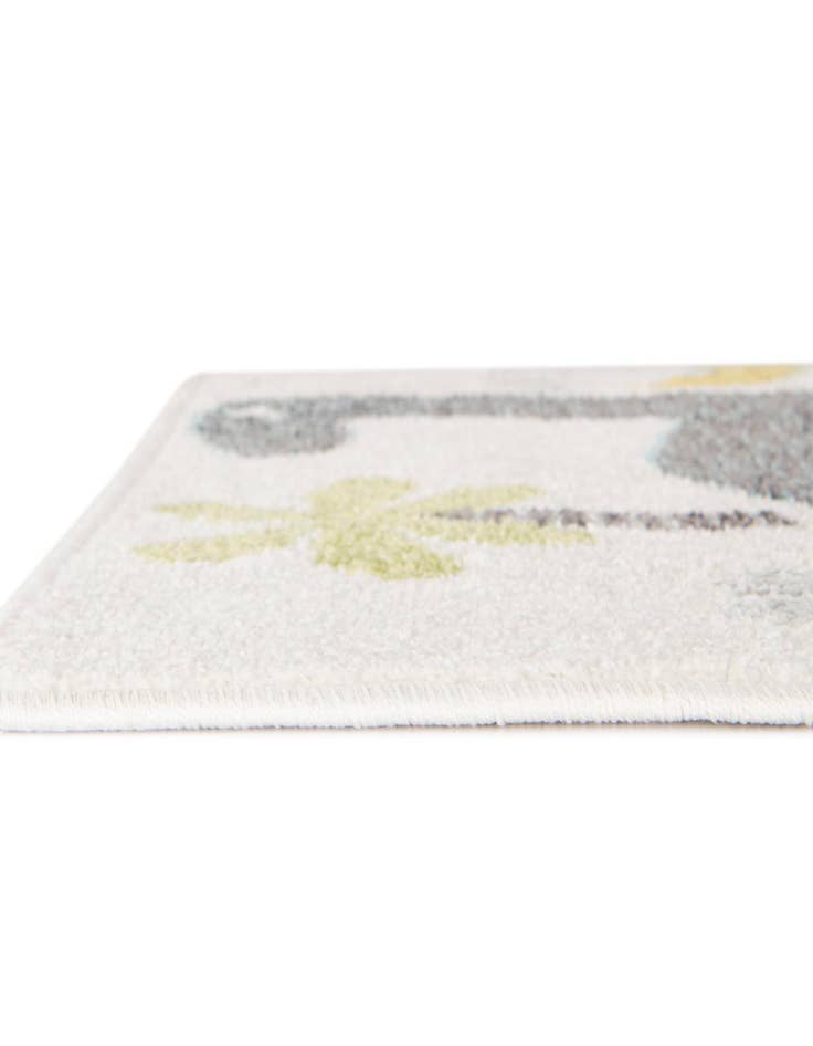 Detail image of  4' 1 x 6' 1 Dinosaur Whimsy Kids Rug