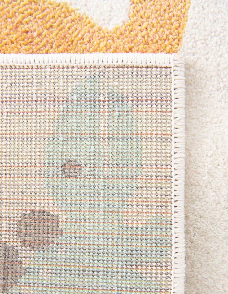 Detail image of  4' 1 x 6' 1 Dinosaur Whimsy Kids Rug