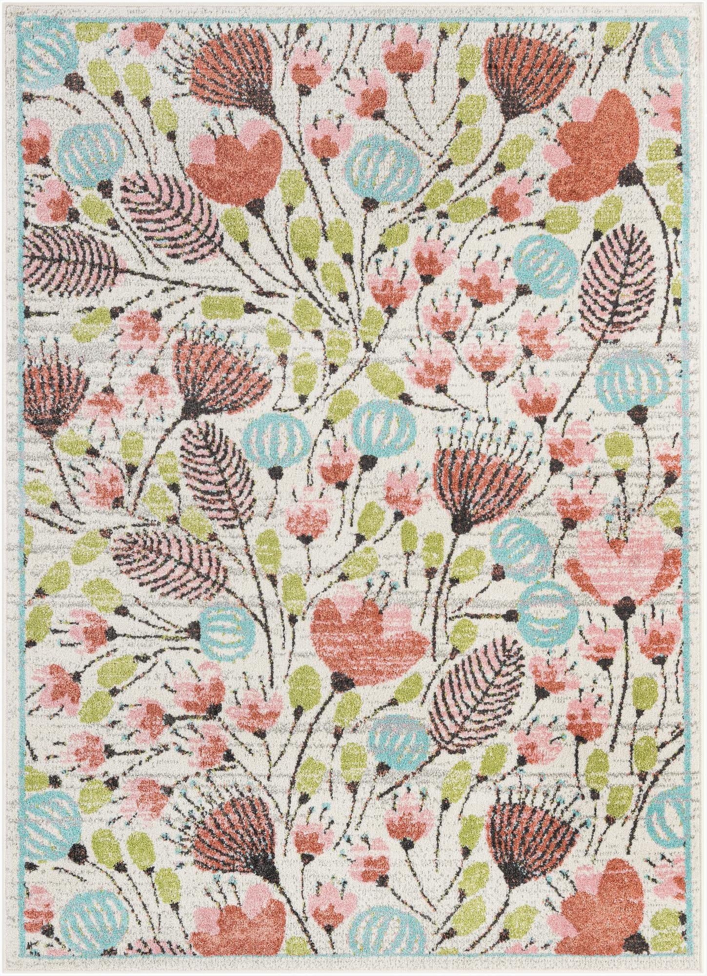  5' x 7' Whimsy Kids Rug