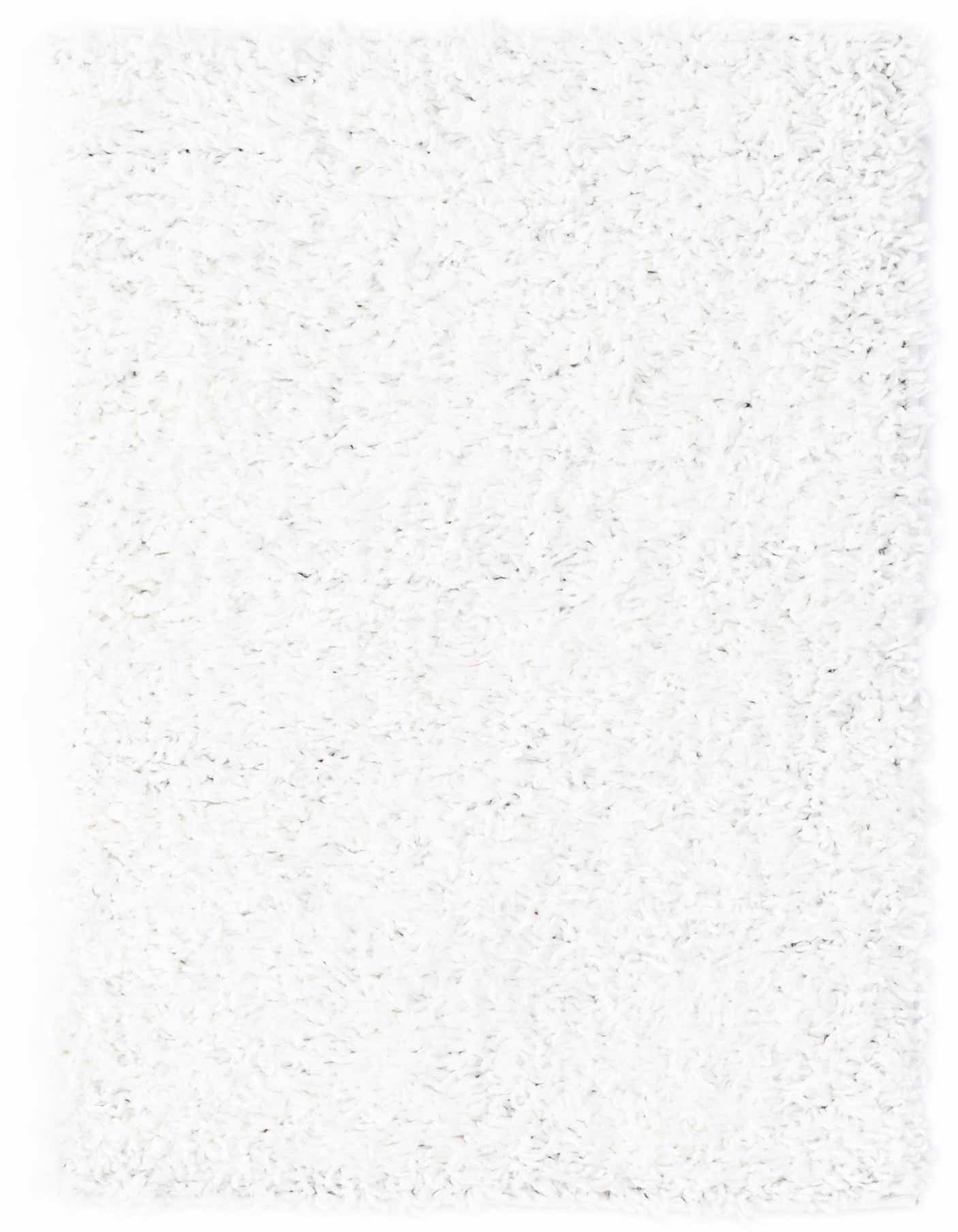 A soft, rectangular 2x3 ivory shag rug with a subtle tribal trellis pattern, perfect for adding warmth to any indoor space.