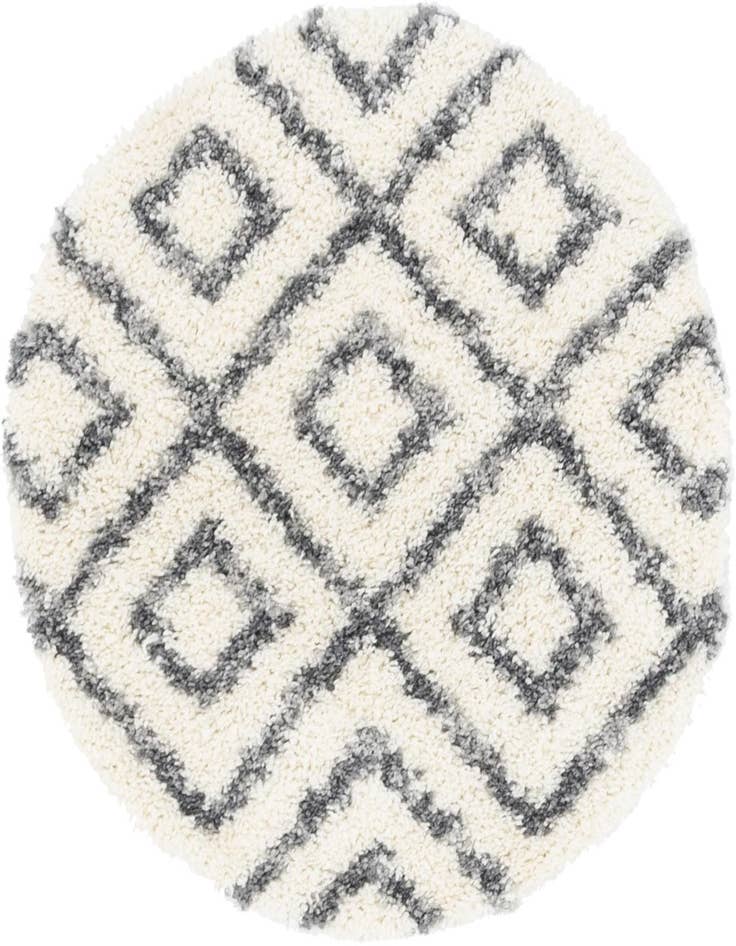 Detail image of  3' 3 x 3' 3 Athena Shag Round Rug