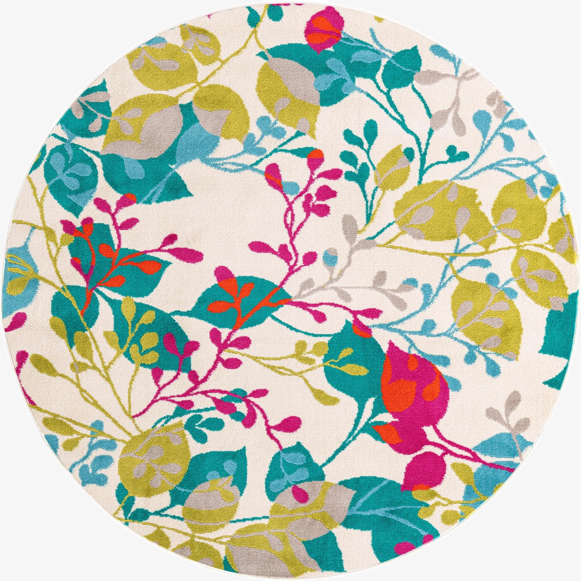  7' x 7' Azalea Round Rug