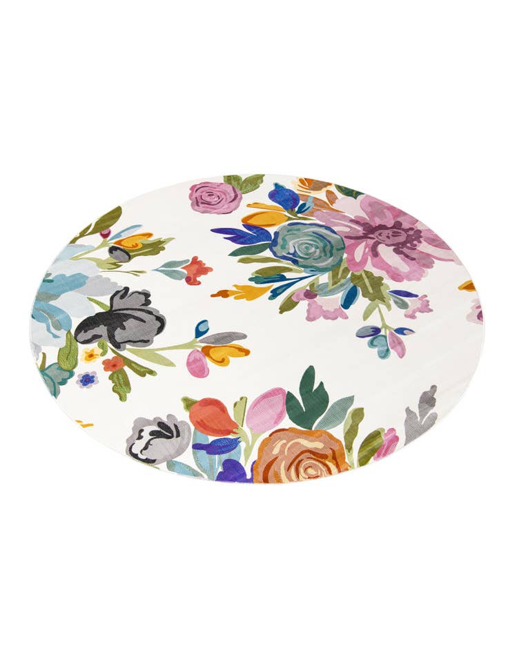 Detail image of  7' x 7' Blossom Round Rug