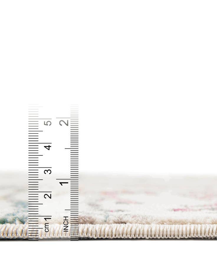 Detail image of  5' 3 x 5' 3 Blossom Round Rug