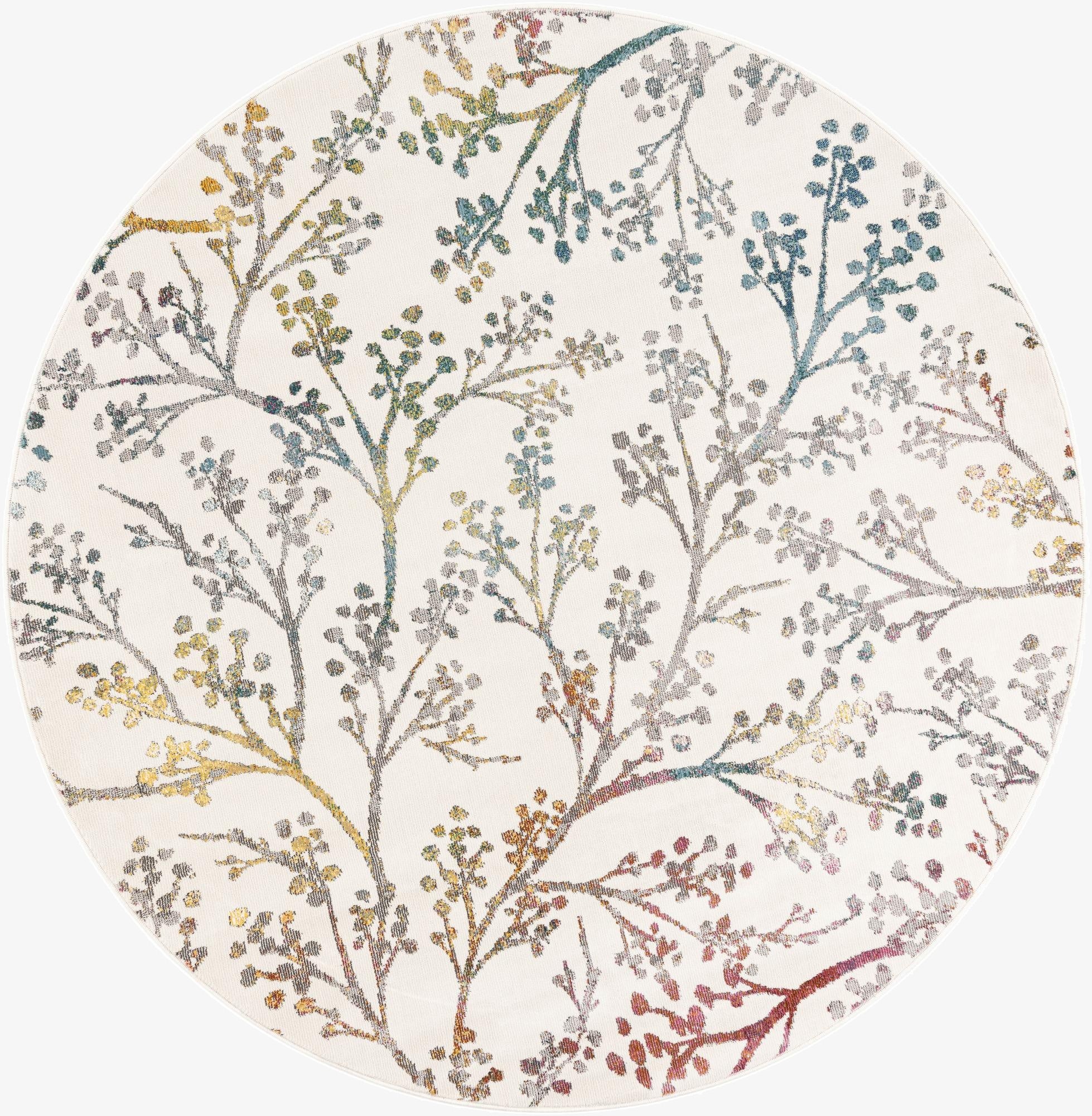  6' x 6' Blossom Round Rug