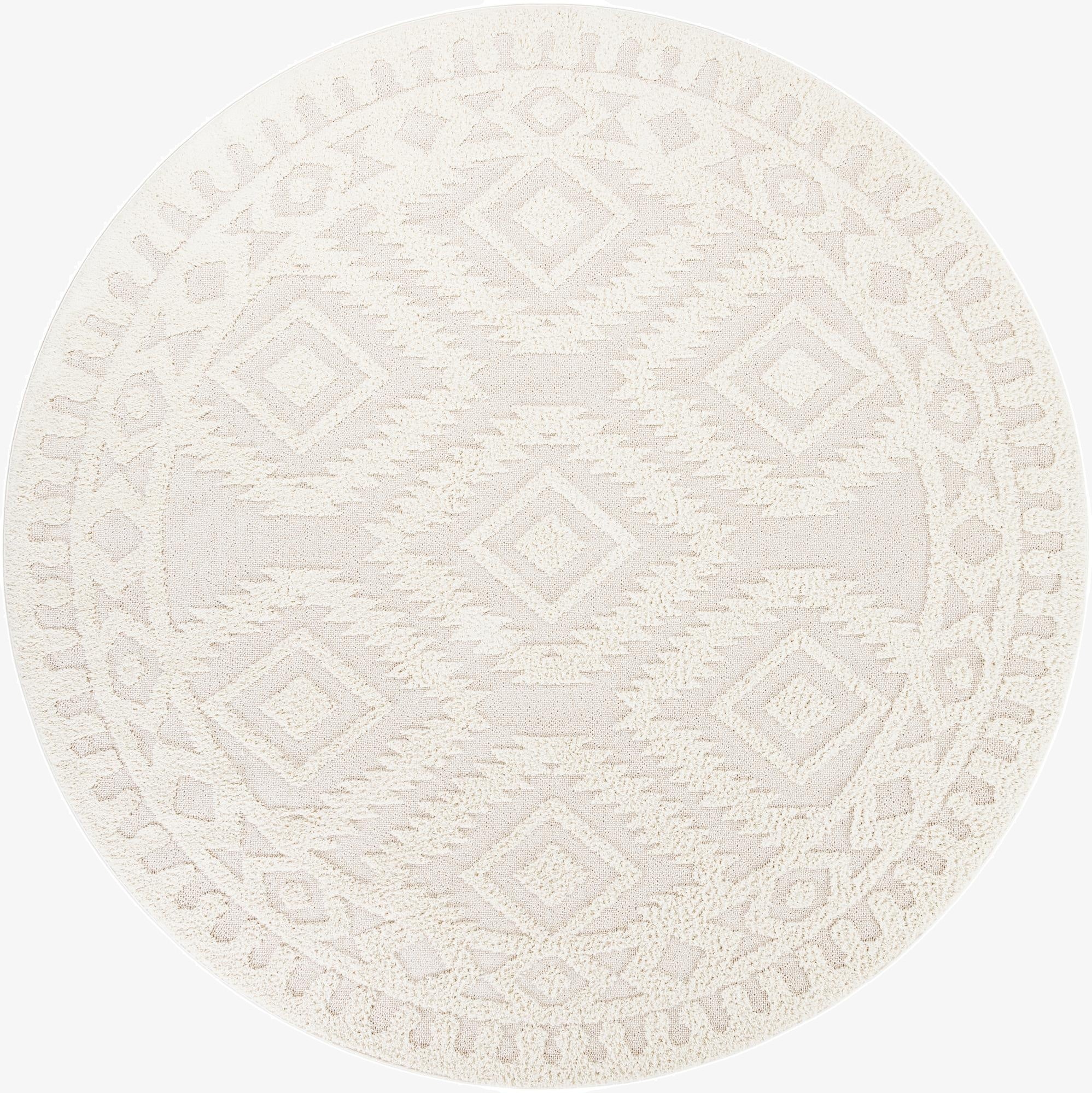  10' x 10' Boho Round Rug