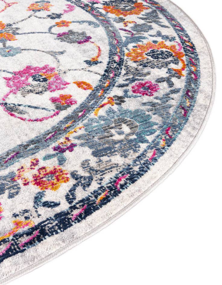 Detail image of  3' 7 x 3' 7 Budapest Round Rug