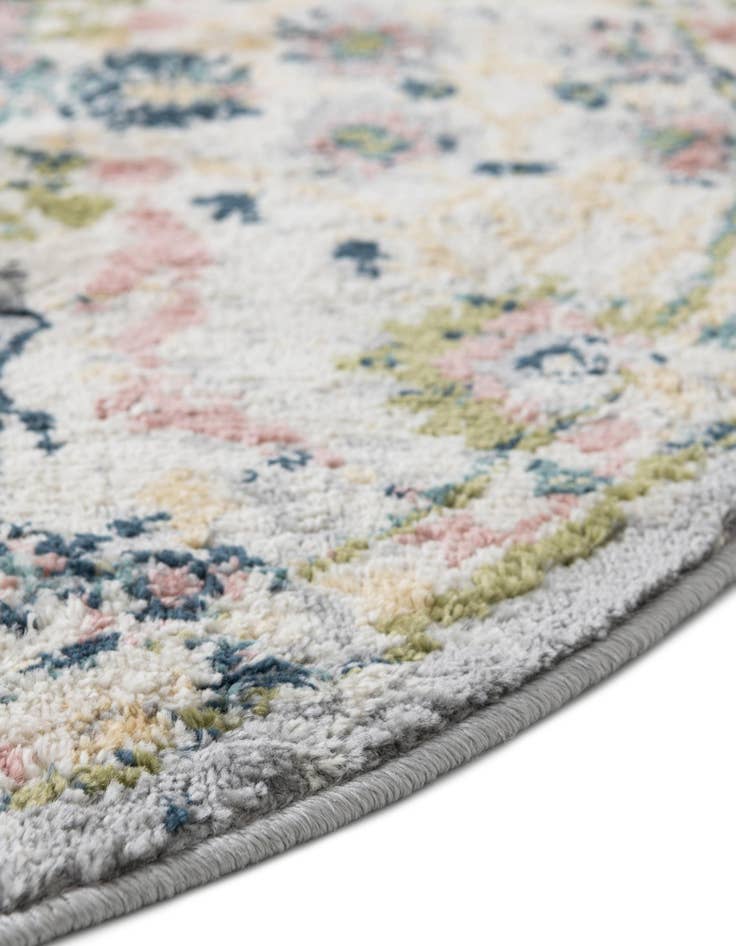 Detail image of  5' x 5' Charleston Round Rug