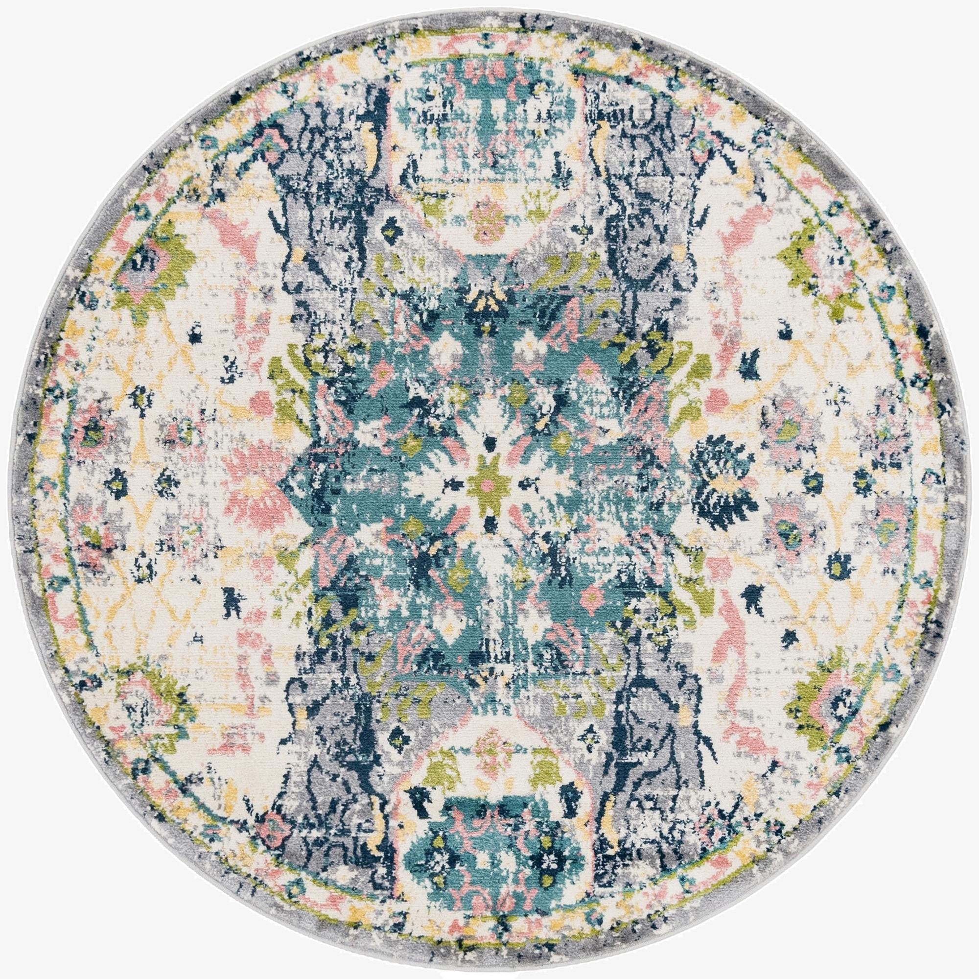  5' x 5' Charleston Round Rug