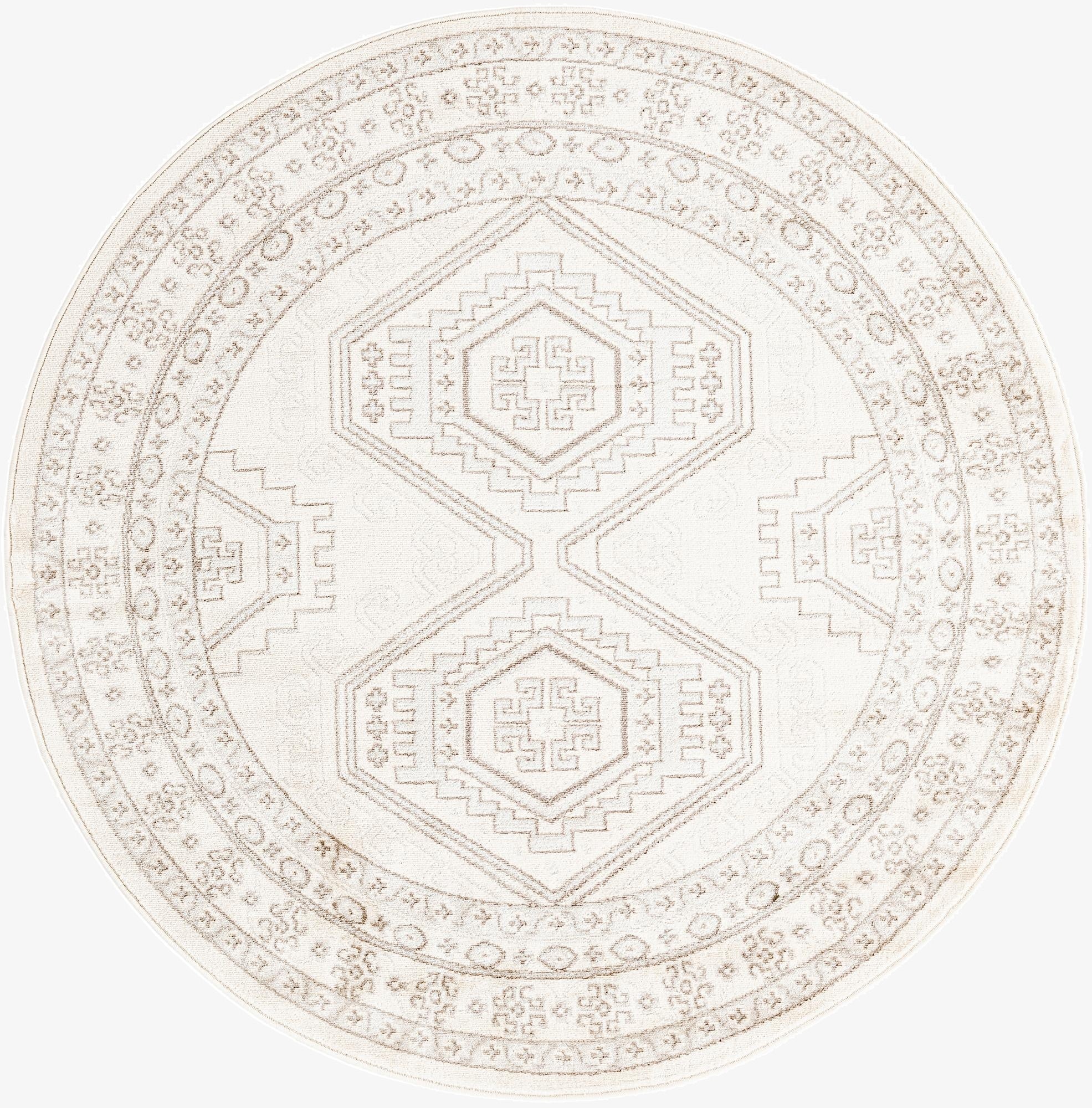  5' 3 x 5' 3 Charlotte Round Rug