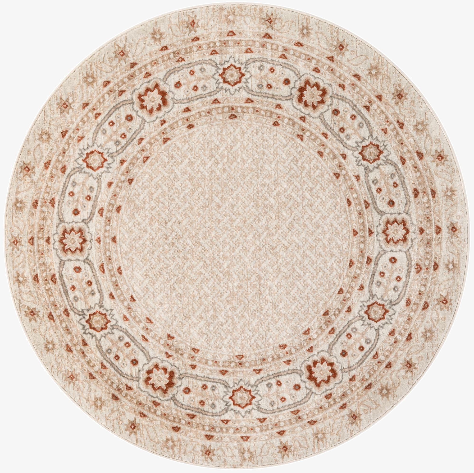  5' 3 x 5' 3 Charlotte Round Rug