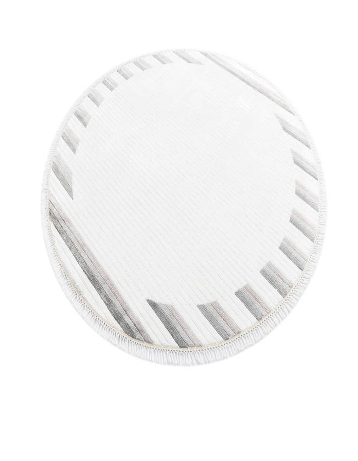 Detail image of  6' 6 x 6' 6  Hand Knotted Darya Wool Round Rug