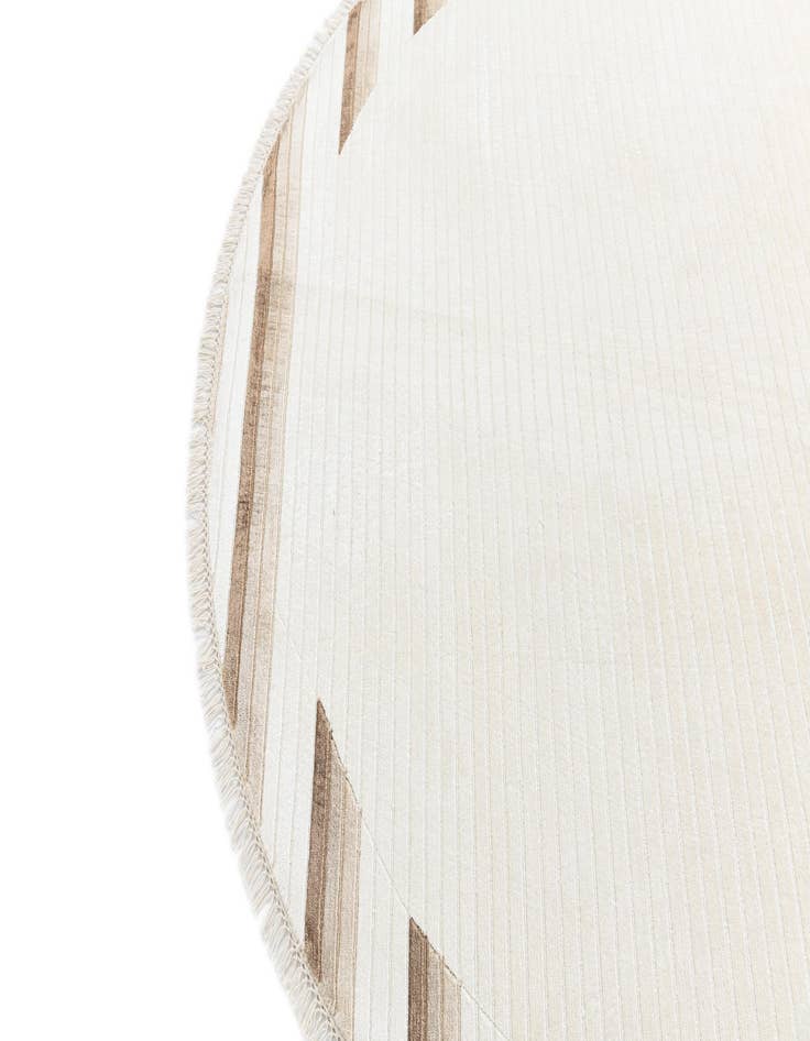 Detail image of  6' 6 x 6' 6  Hand Knotted Darya Wool Round Rug