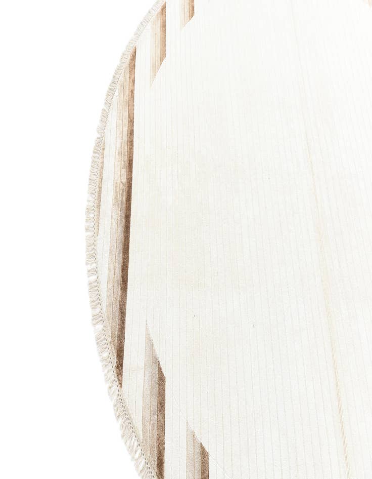 Detail image of  6' 7 x 6' 7  Hand Knotted Darya Wool Round Rug