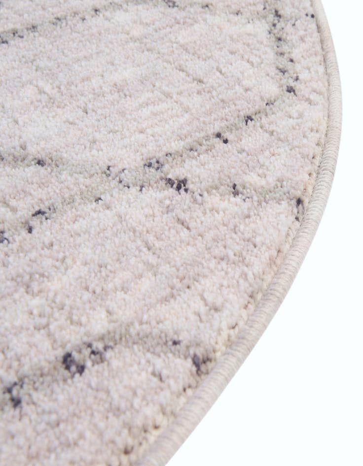 Detail image of  7' x 7' Eco Trellis Round Rug