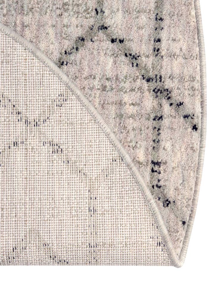 Detail image of  7' x 7' Eco Trellis Round Rug