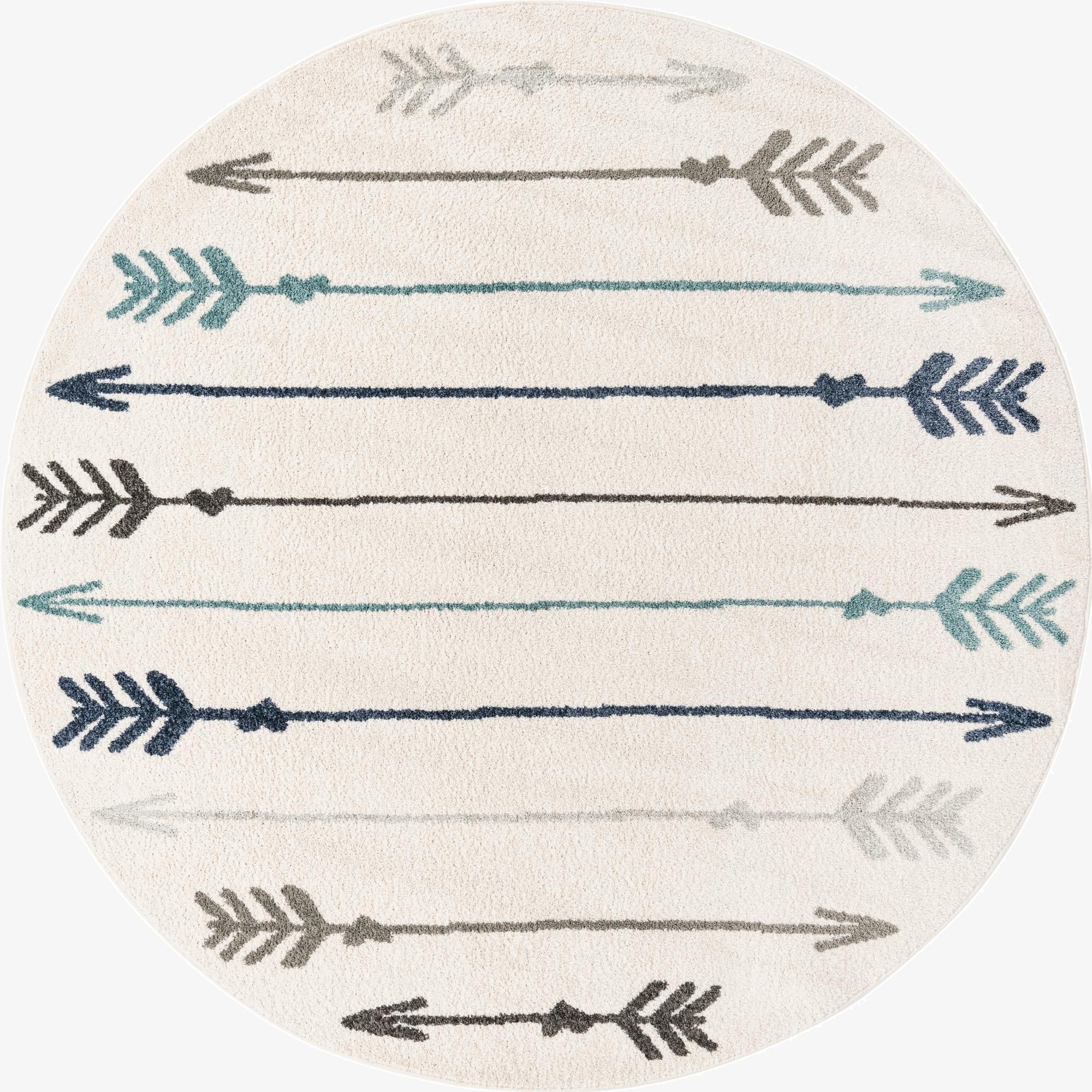  7' 10 x 7' 10 Equinox Round Rug