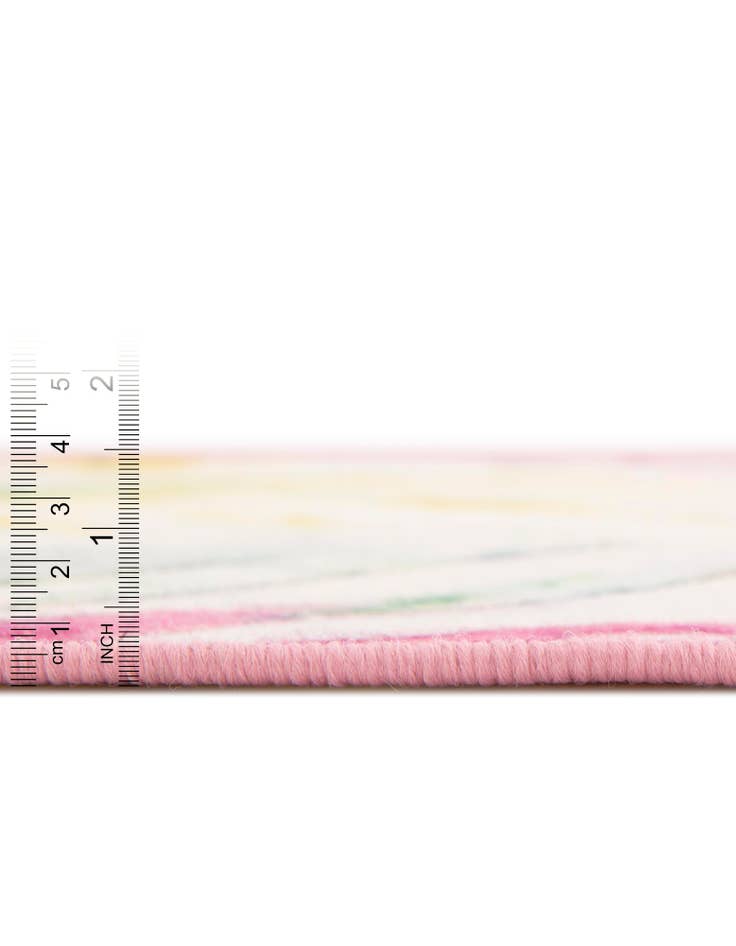 Detail image of  3' 3 x 3' 3  Washable Jill Zarin Caribbean Indoor / Outdoor Round Rug