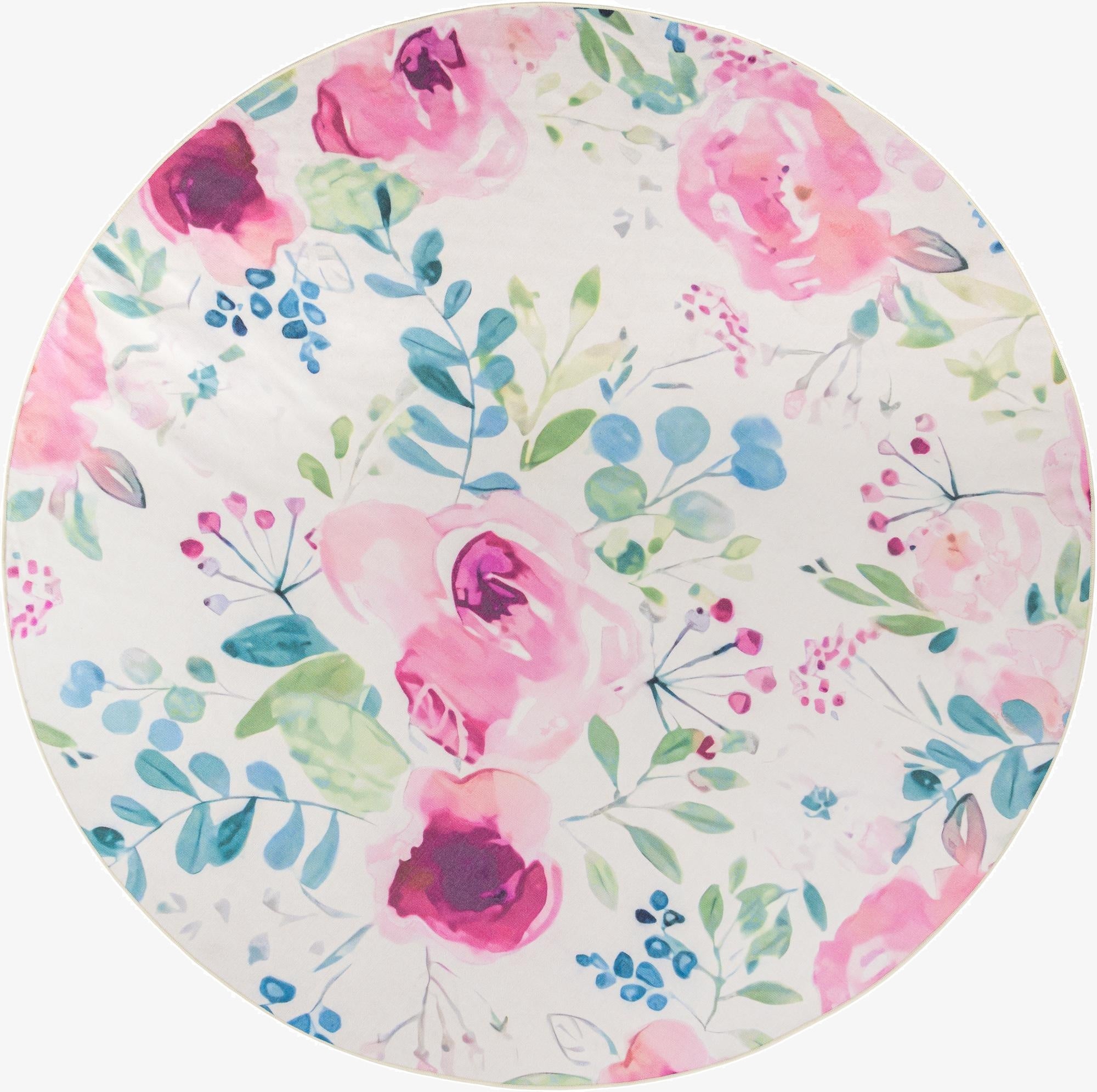  10' x 10'  Washable Jill Zarin Caribbean Indoor / Outdoor Round Rug