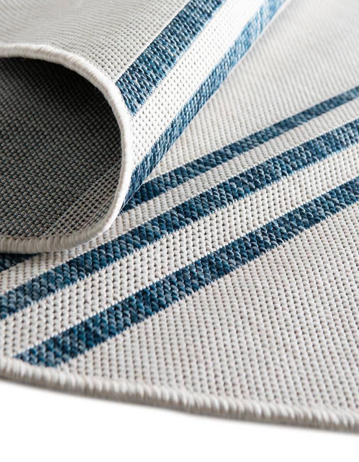 Detail image of  4' x 4'  Washable Jill Zarin Anguilla Indoor / Outdoor Round Rug