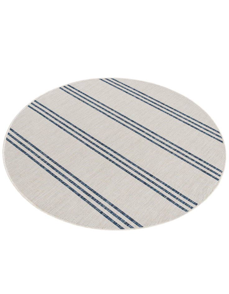Detail image of  4' x 4'  Washable Jill Zarin Anguilla Indoor / Outdoor Round Rug