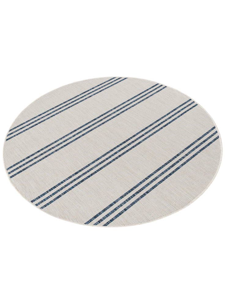 Detail image of  4' x 4'  Washable Jill Zarin Anguilla Indoor / Outdoor Round Rug