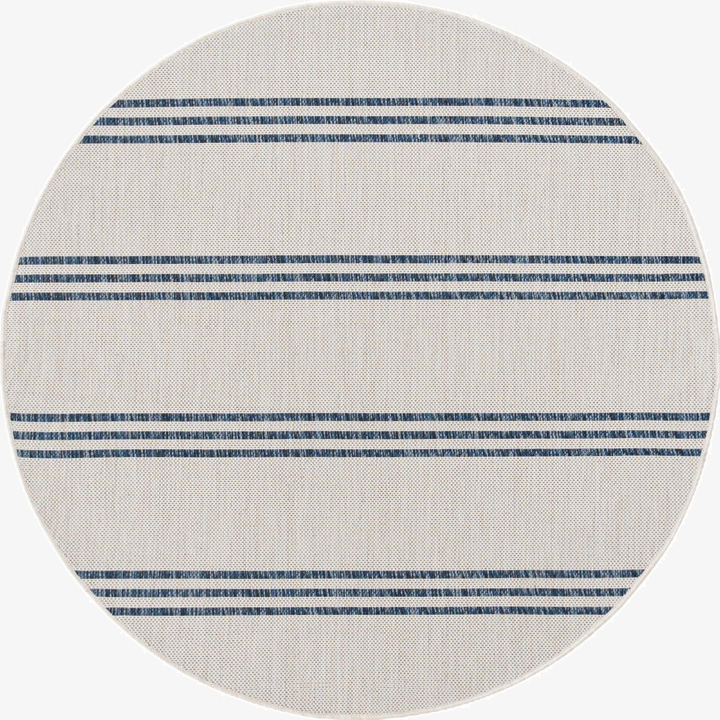 Primary image  4' x 4'  Washable Jill Zarin Anguilla Indoor / Outdoor Round Rug