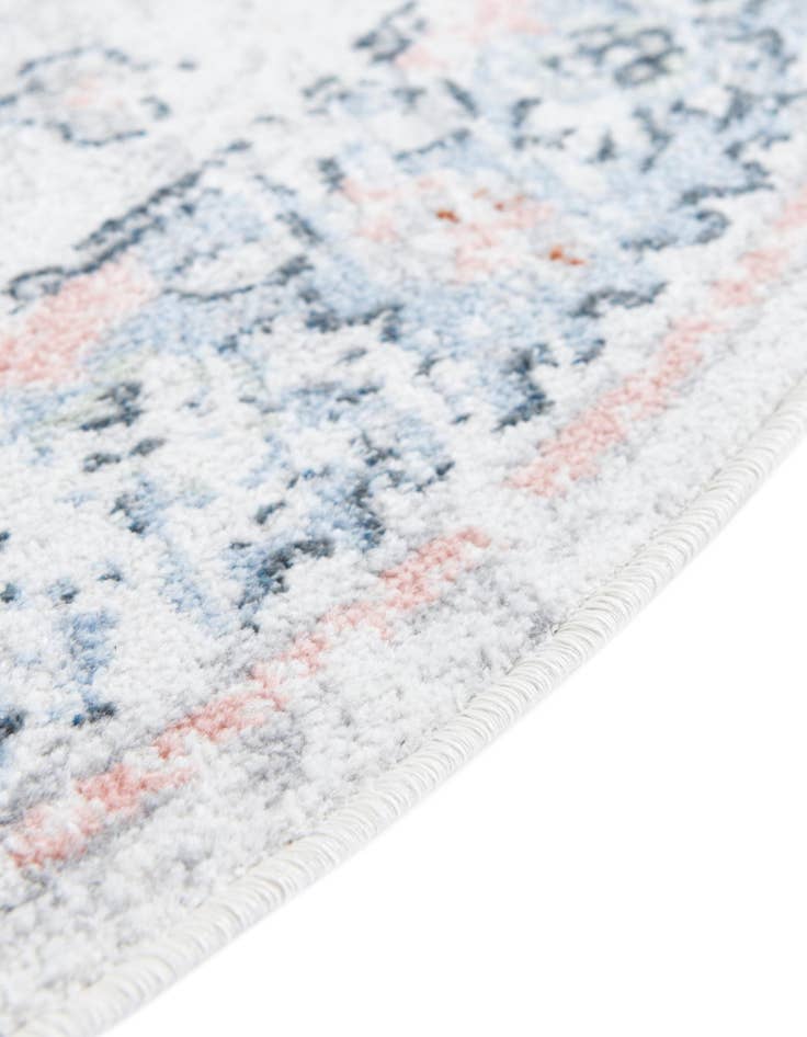 Detail image of  7' 10 x 7' 10 Kamala Washable Round Rug