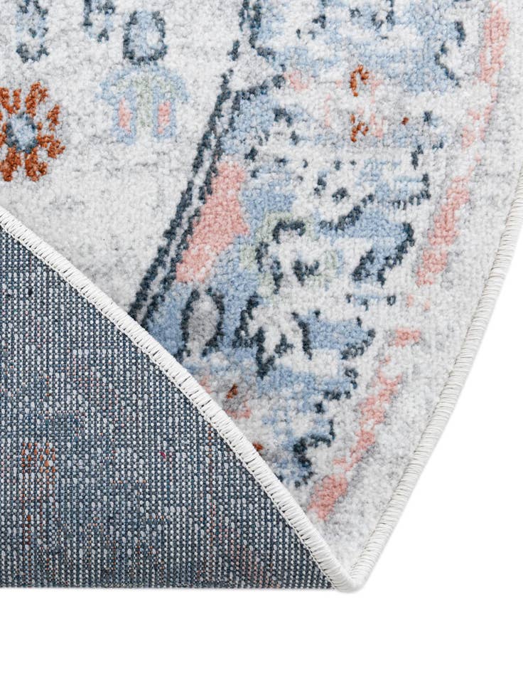 Detail image of  7' 10 x 7' 10 Kamala Washable Round Rug