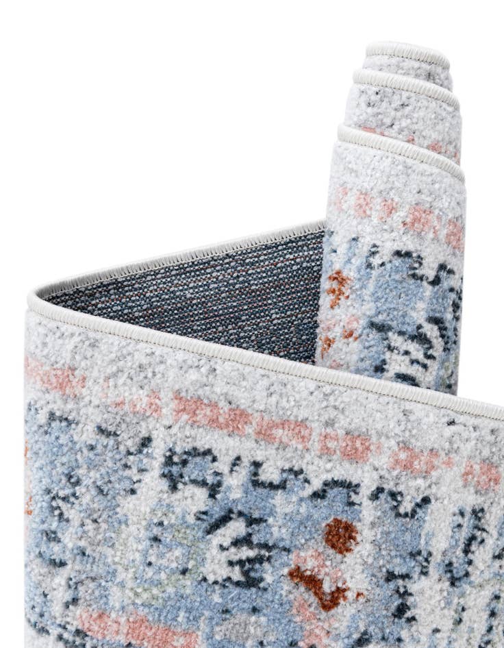 Detail image of  7' 10 x 7' 10 Kamala Washable Round Rug