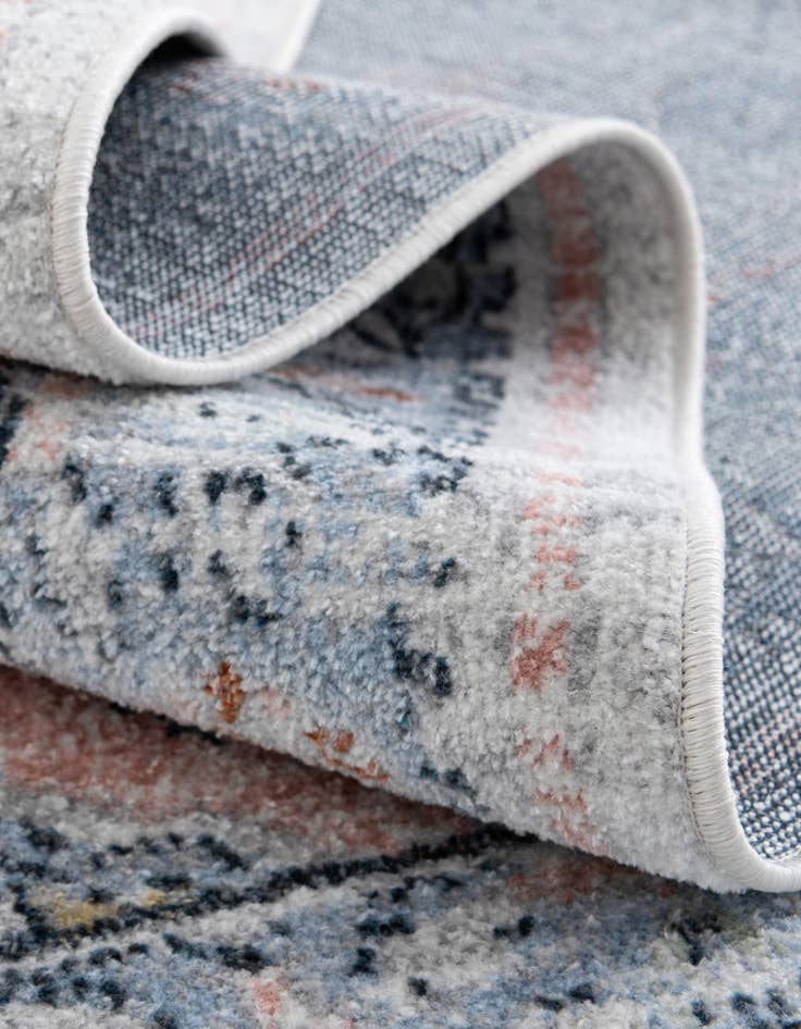 Detail image of  7' 10 x 7' 10 Kamala Washable Round Rug