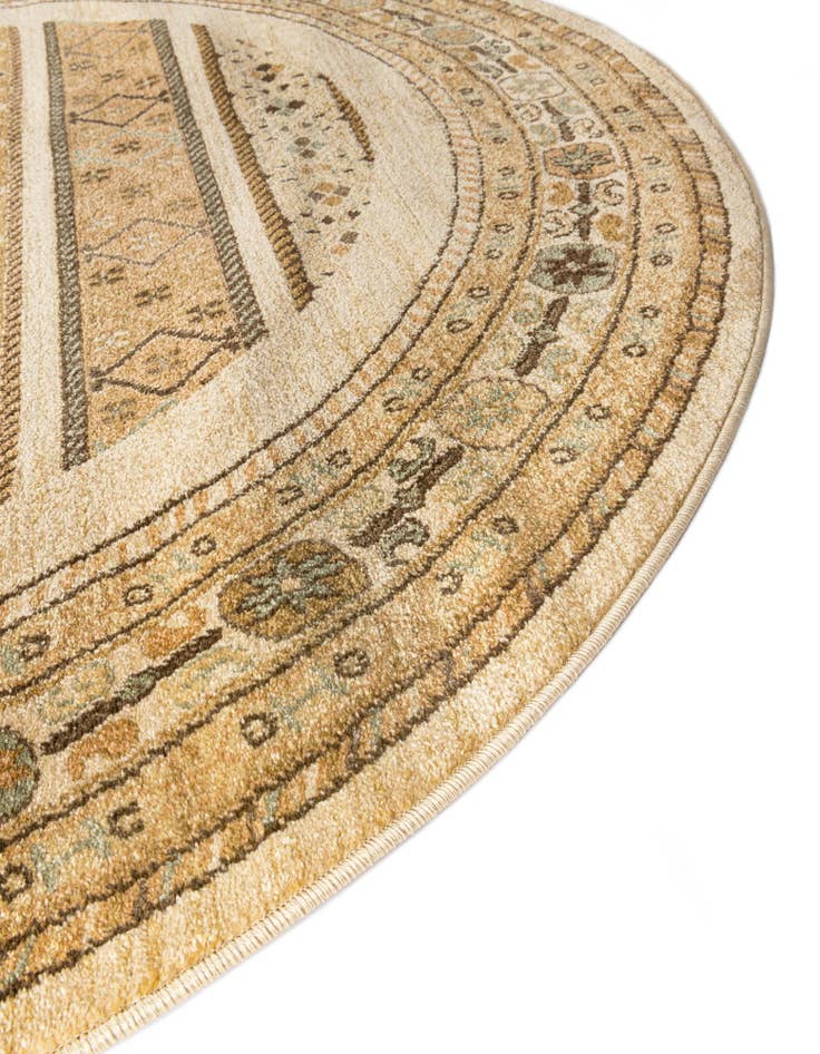Detail image of  6' x 6' Kashkuli Gabbeh Round Rug