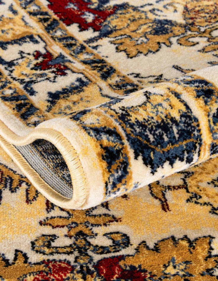 Detail image of  5' 3 x 5' 3 Kennedy Round Rug