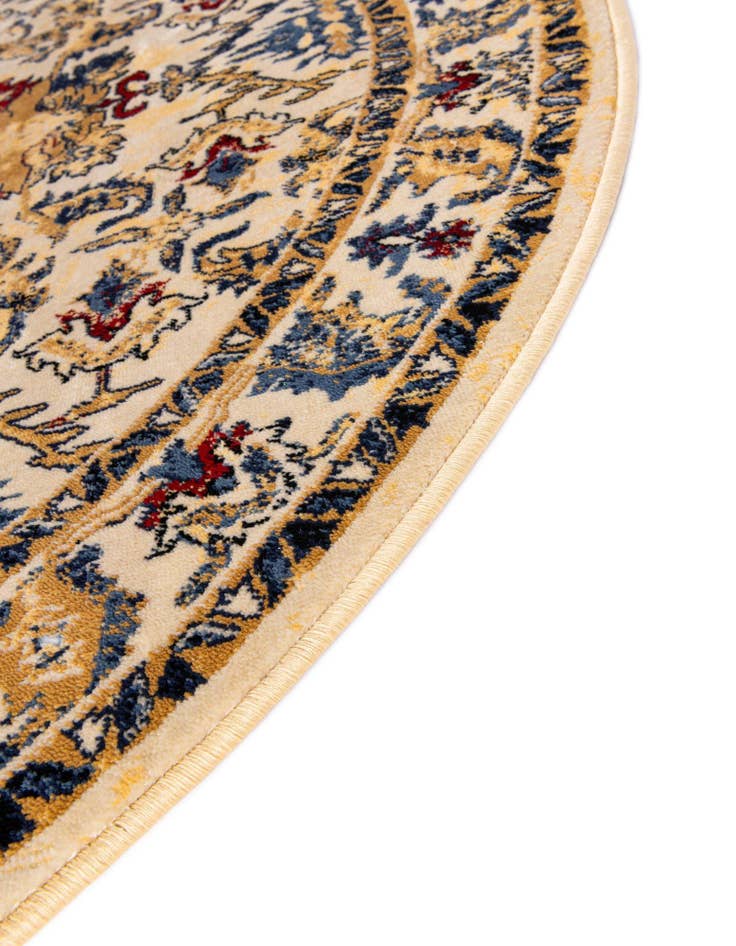 Detail image of  5' 3 x 5' 3 Kennedy Round Rug