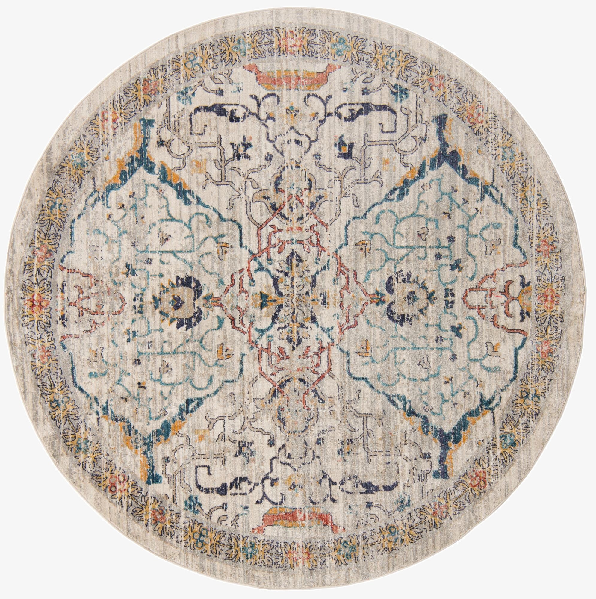  7' x 7' Lola Round Rug