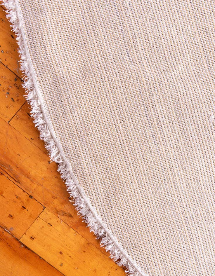 Detail image of 6' x 6' Luxury Solid Shag Round Rug