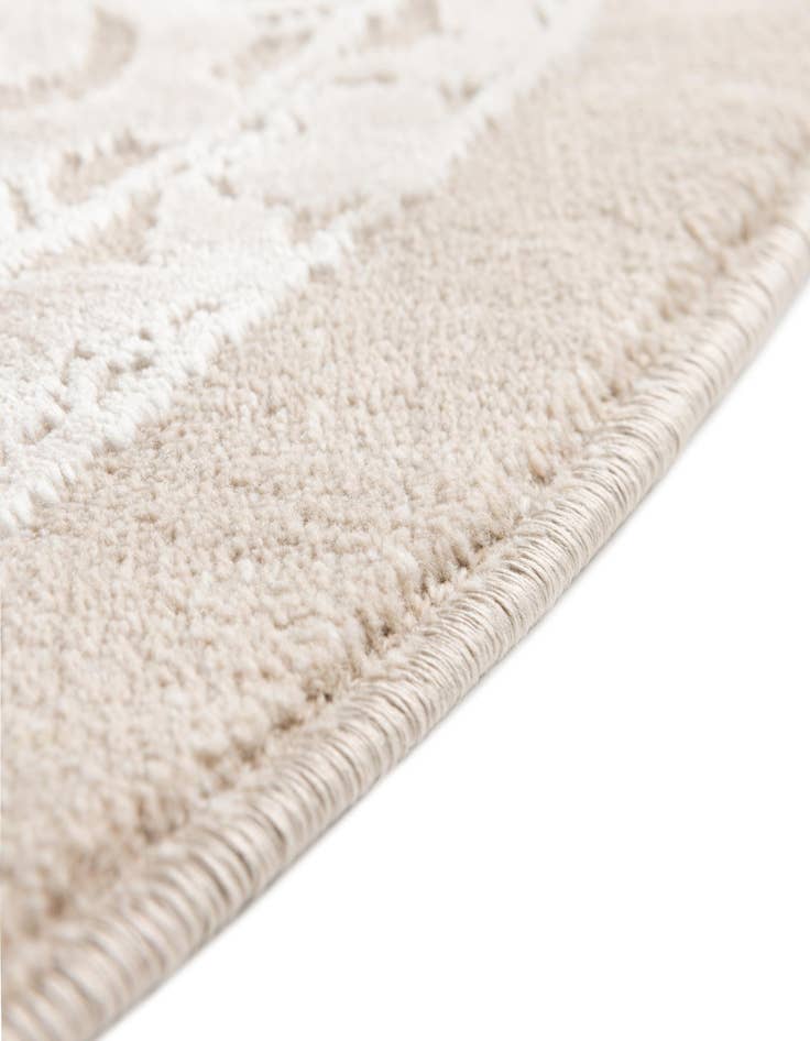 Detail image of  6' 7 x 6' 7 Modern Classical Round Rug