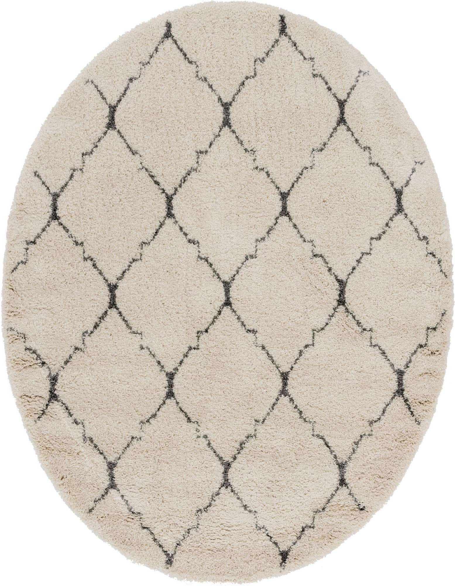 Primary image  8' x 8' Moroccan Shag Round Rug
