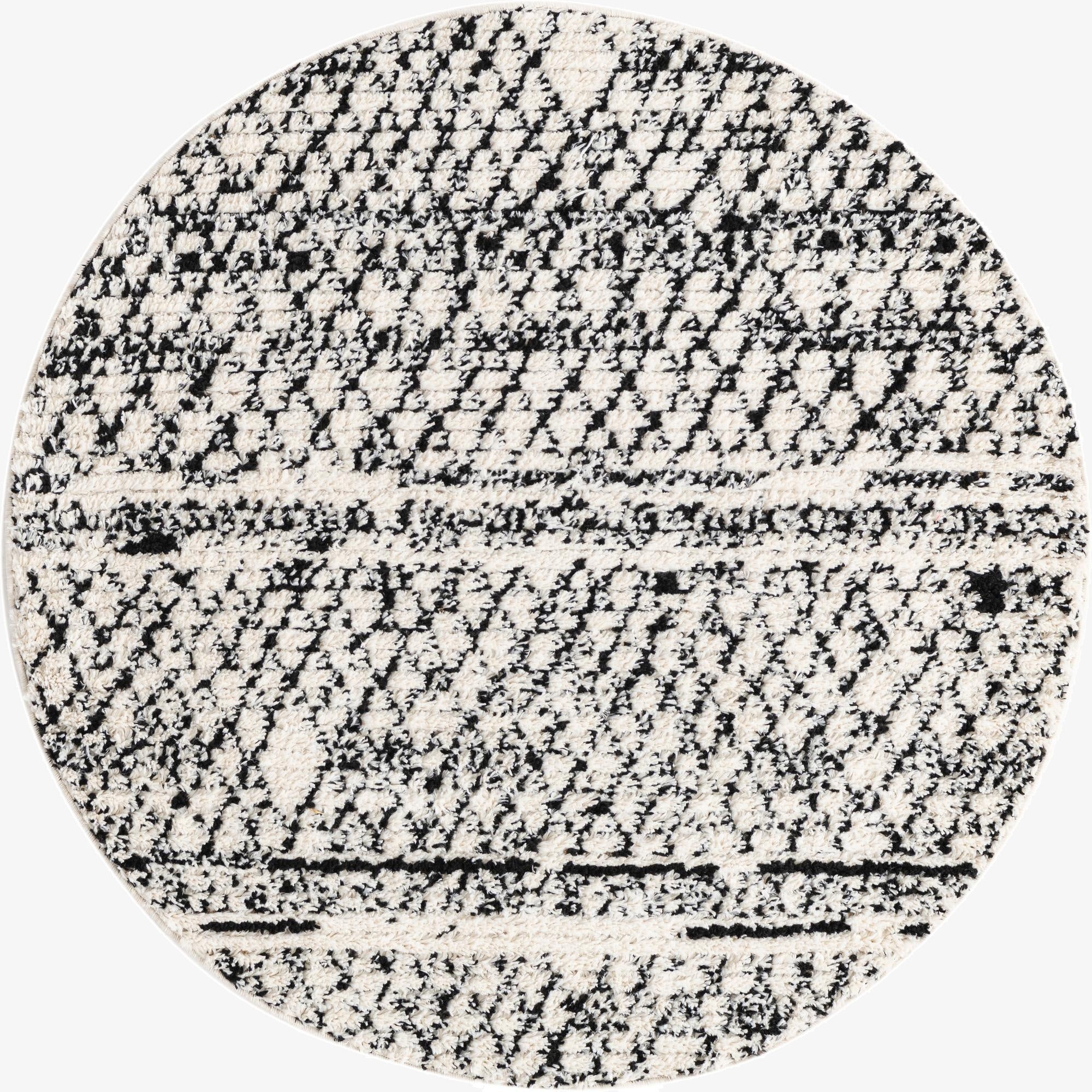  4' x 4' Morocco Round Rug