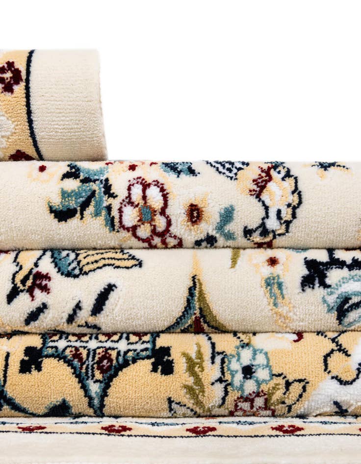 Detail image of  10' x 10' Nain Design Round Rug