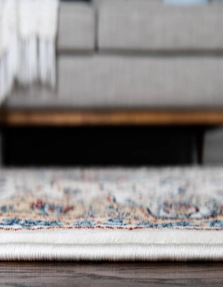 Detail image of  5' x 5' Nain Design Round Rug