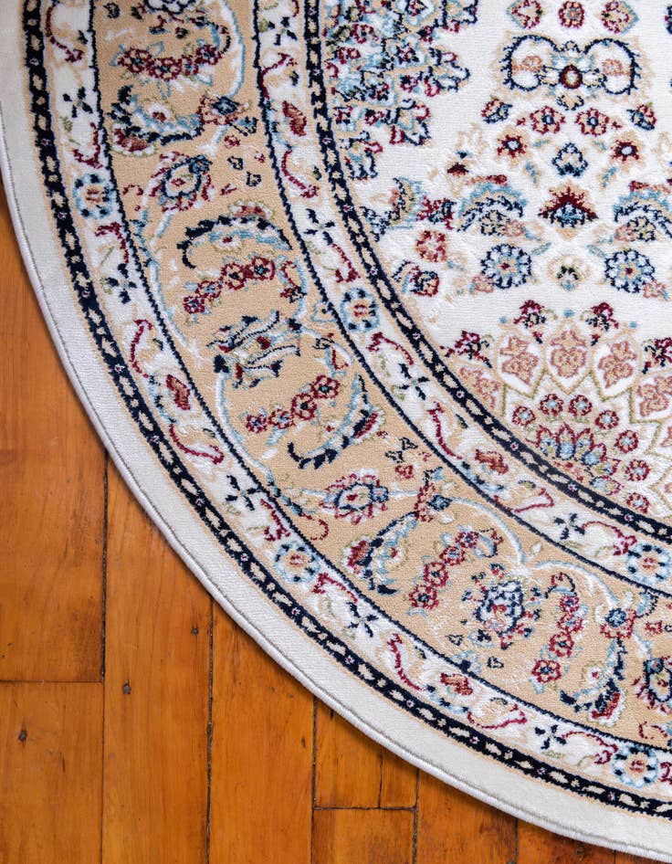 Detail image of 10' x 10' Nain Design Round Rug