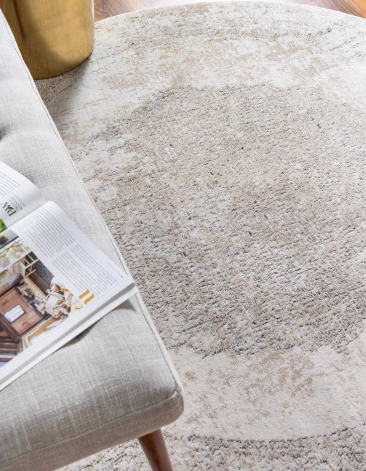 Detail image of  7' x 7' Oregon Round Rug