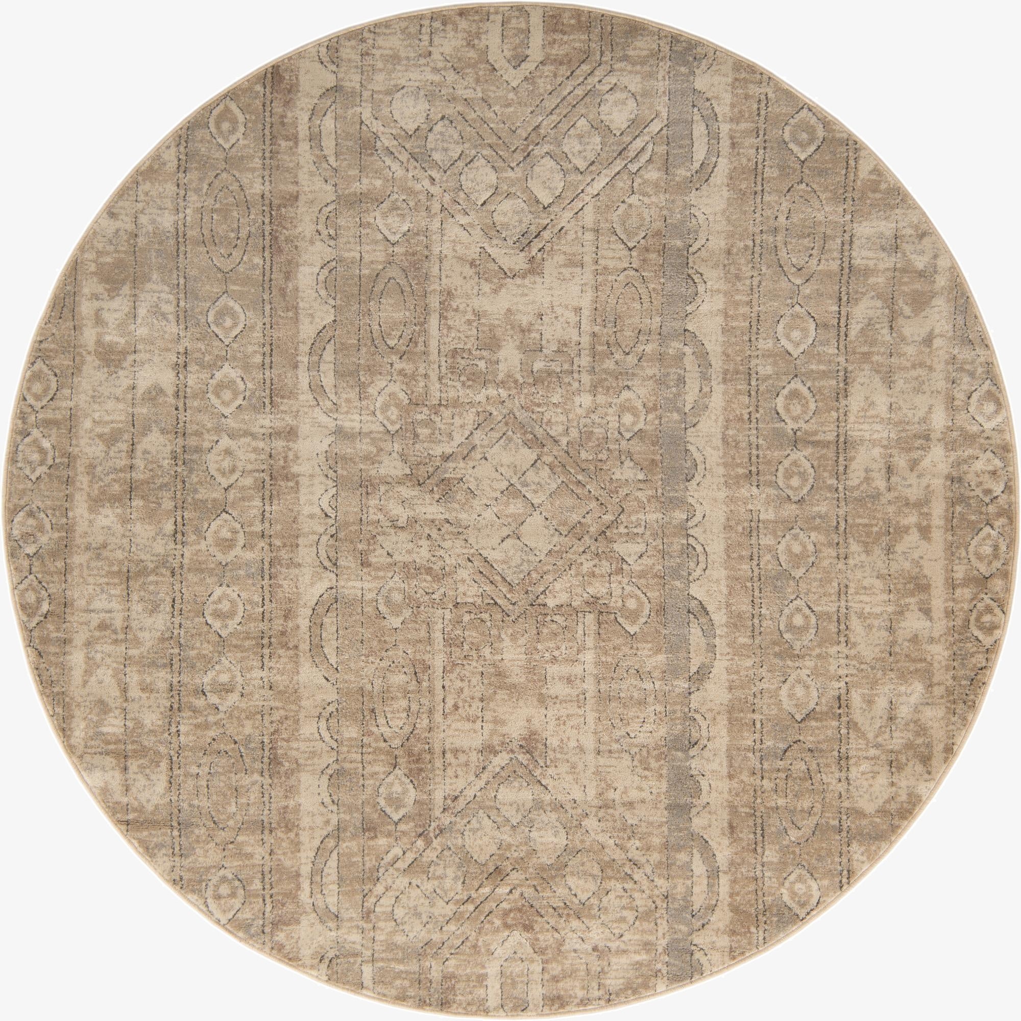  7' x 7' Oregon Round Rug