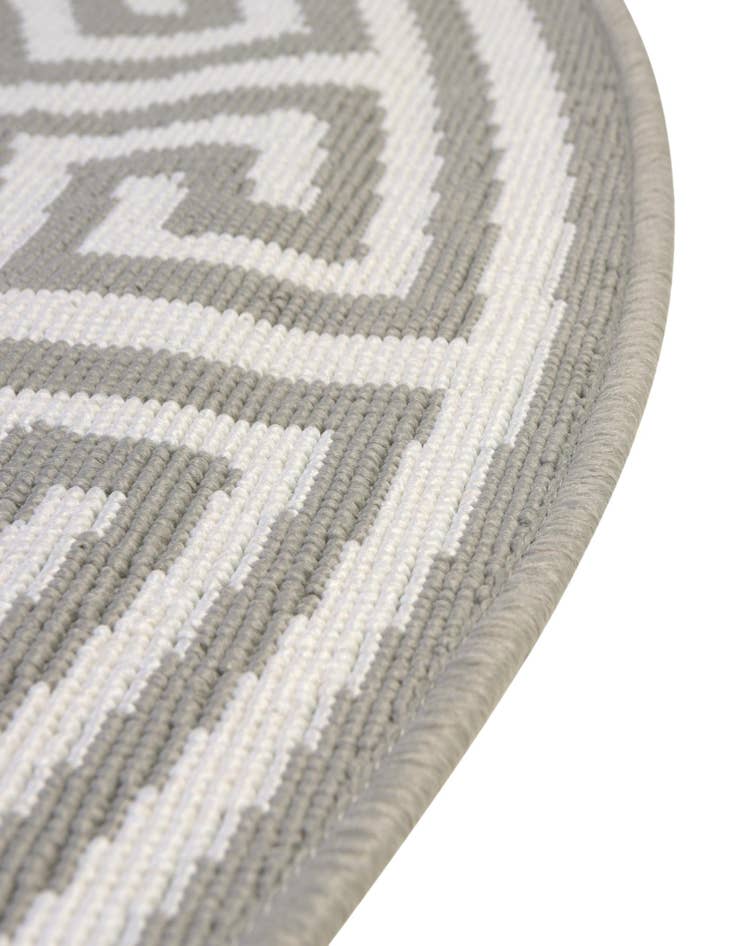 Detail image of  4' x 4'  Washable Coastal Indoor / Outdoor Round Rug