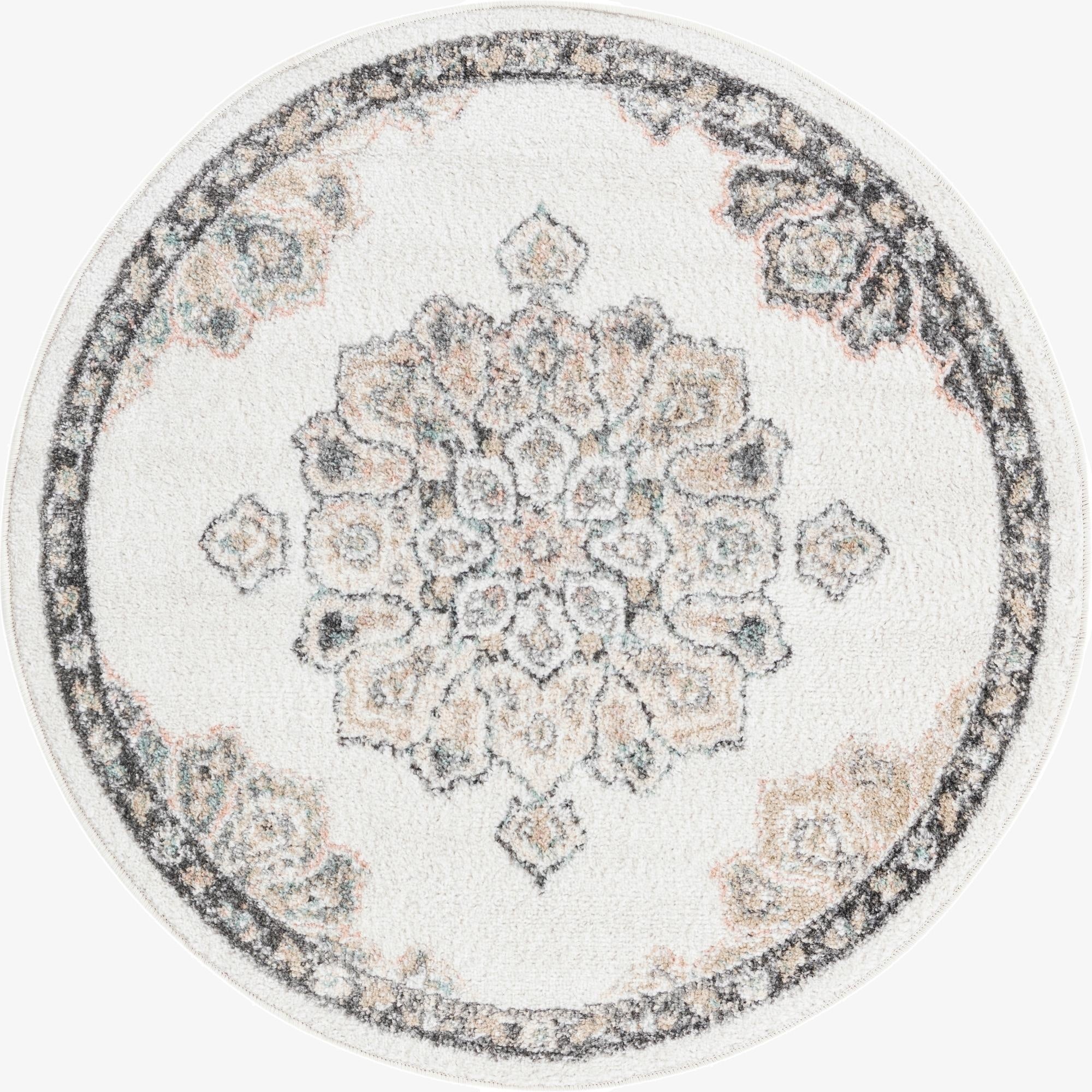  3' 3 x 3' 3 Parker Round Rug