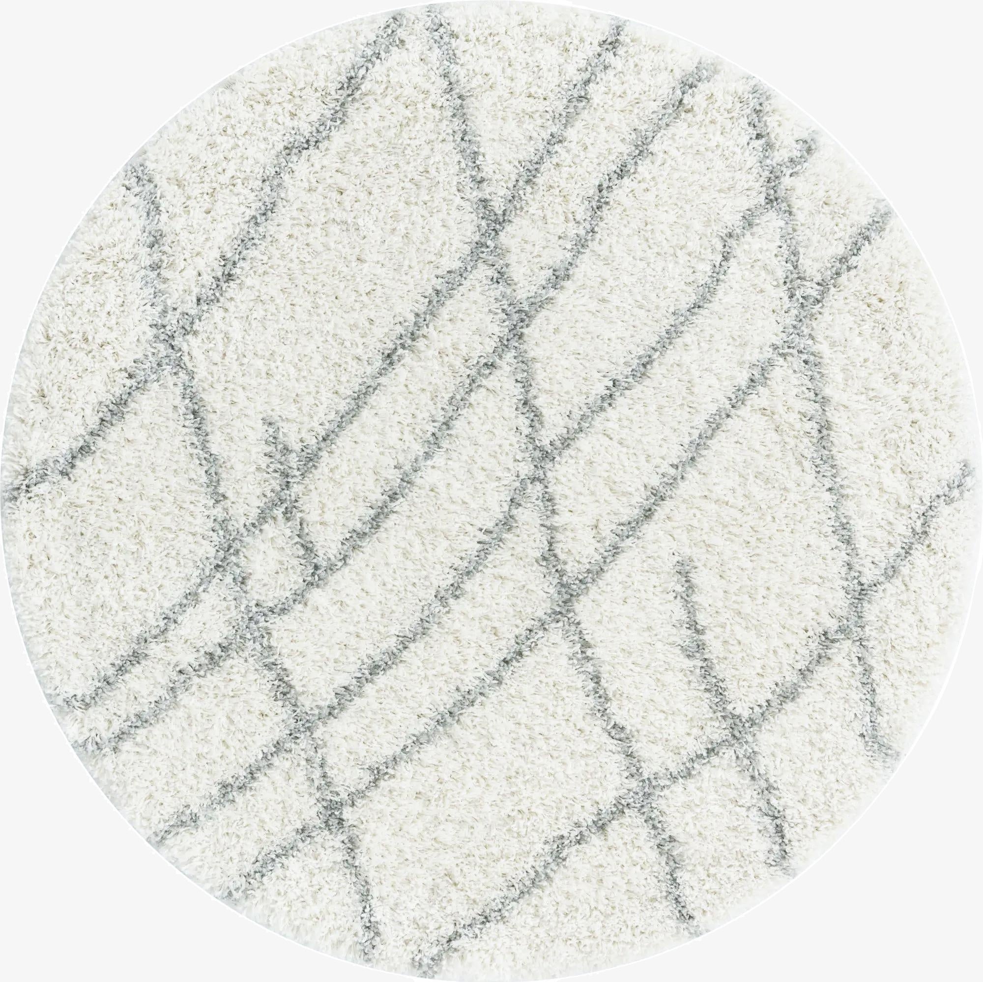  3' 3 x 3' 3 Soft Touch Shag Round Rug