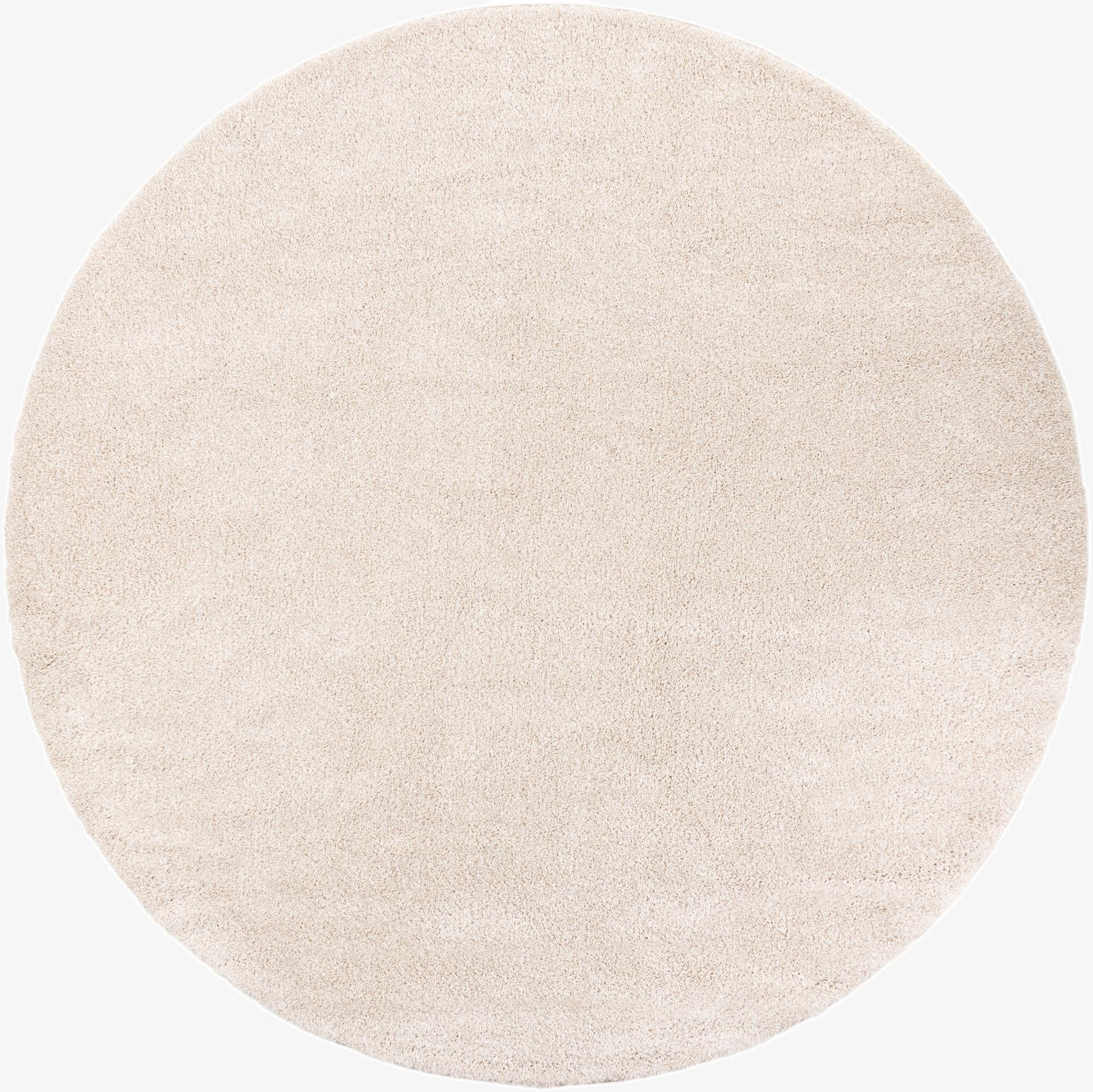Primary image  10' x 10' Solid Frieze Round Rug