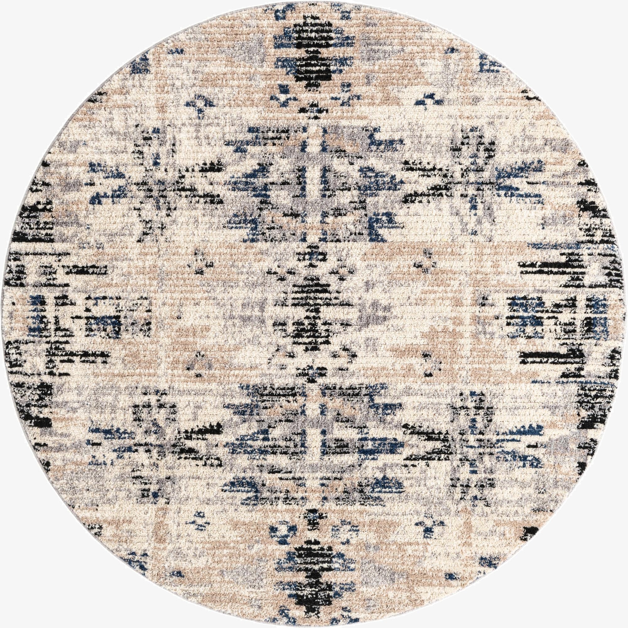  7' x 7' Tucson Round Rug